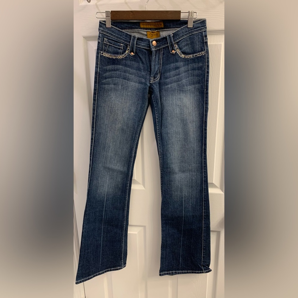 Gorgeous Saforte Flare Low-Rise Jeans